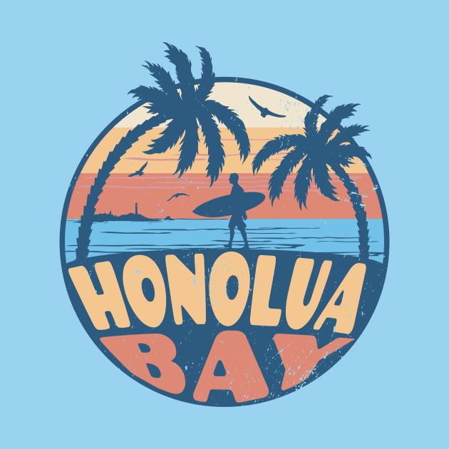 Vintage Surfing Honolua Bay, Hawaii // Retro Summer Vibes // Grunge Surfer Sunset by Now Boarding