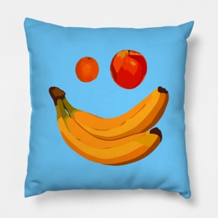 Fruit smiley Pillow