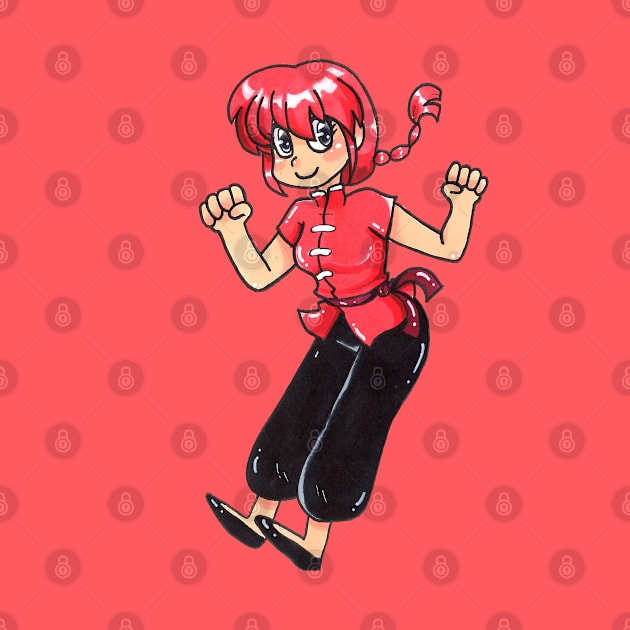 Ranma 1/2 by LittleGreenHat