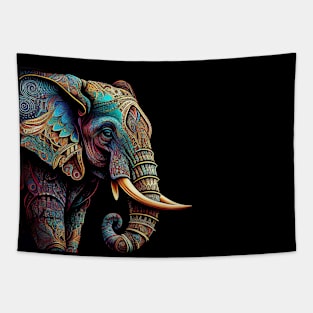 Intricate Elephant Tapestry