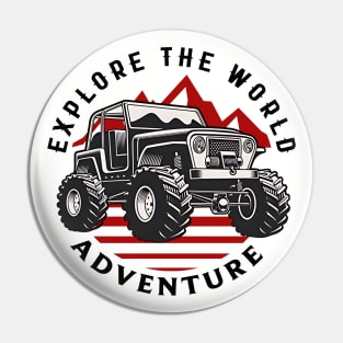 Jeep Cars Adventure Pin