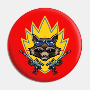 Rocket Raccoon Pin