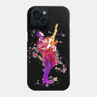 Bruce Springsteen The Boss Watercolor Splatter 05 Phone Case