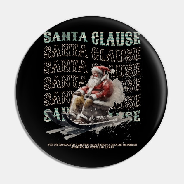 Santa clause sliding Pin by ARTerritory