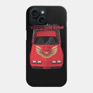 Firebird Trans Am 79-81 -  red and gold Phone Case