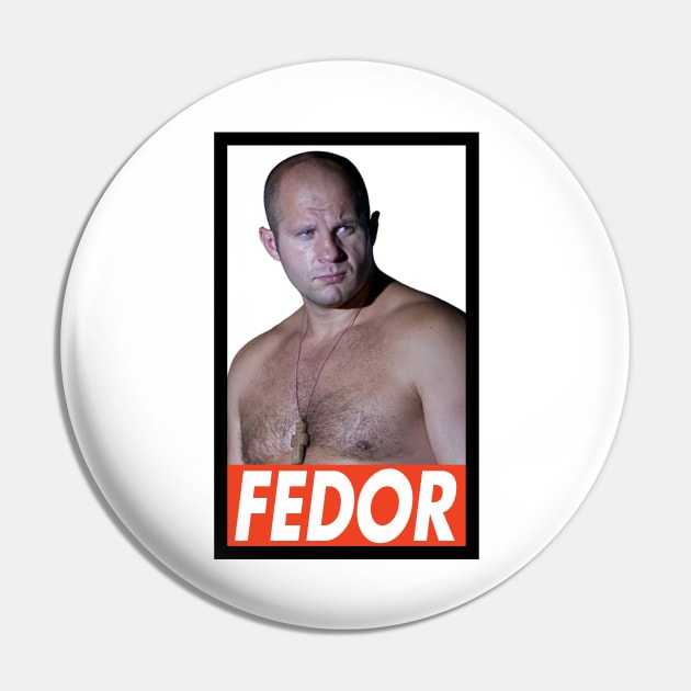 Fedor Emelianenko Pin by MMAMerch