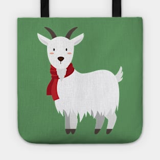 Christmas Goat Tote