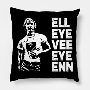 Vintage Retro Ell Eye Vee Eye Vee Enn Movie Lover Gift Pillow