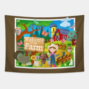 Welcome to the Farm Tapestry