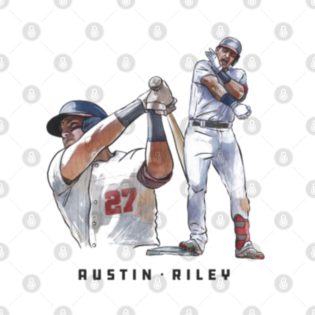 Austin Riley Atlanta Sketch by Jesse Gorrell