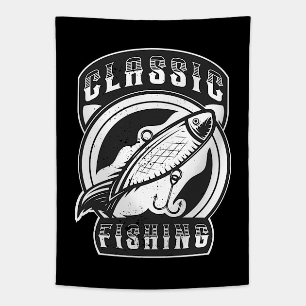 Classic Fishing Tapestry by ArtStopCreative