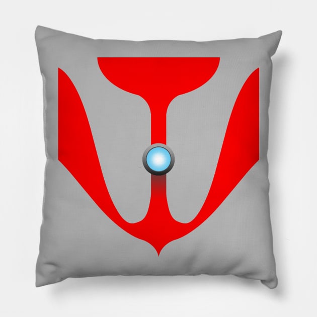 Ultra 1966 Pillow by GloopTrekker