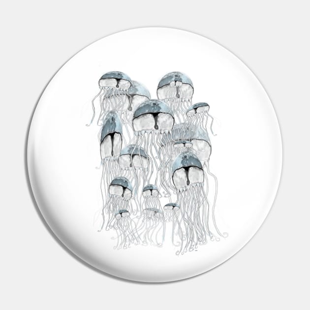 Jellyfish Pin by msmart