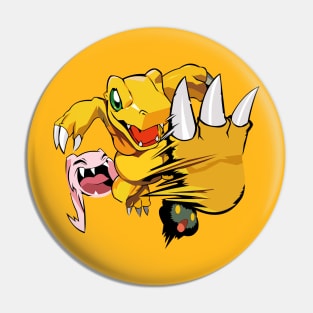 agumon tcg Pin