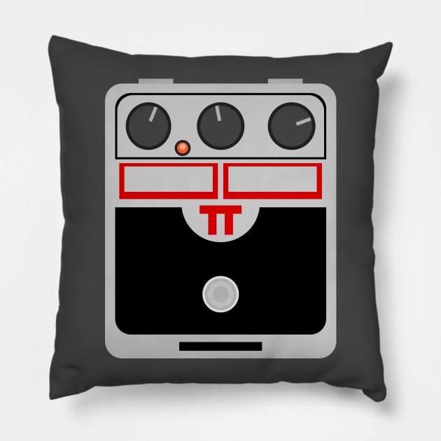 Fuzz Pie Pedal Pillow by d13design