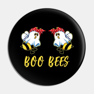 Funny Boo Bees Headband Halloween Costume Matching Couples Pin