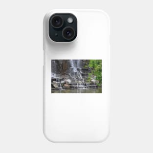 Waterfall on Campus of Far East Federal University, Vladivostok, Russia Phone Case