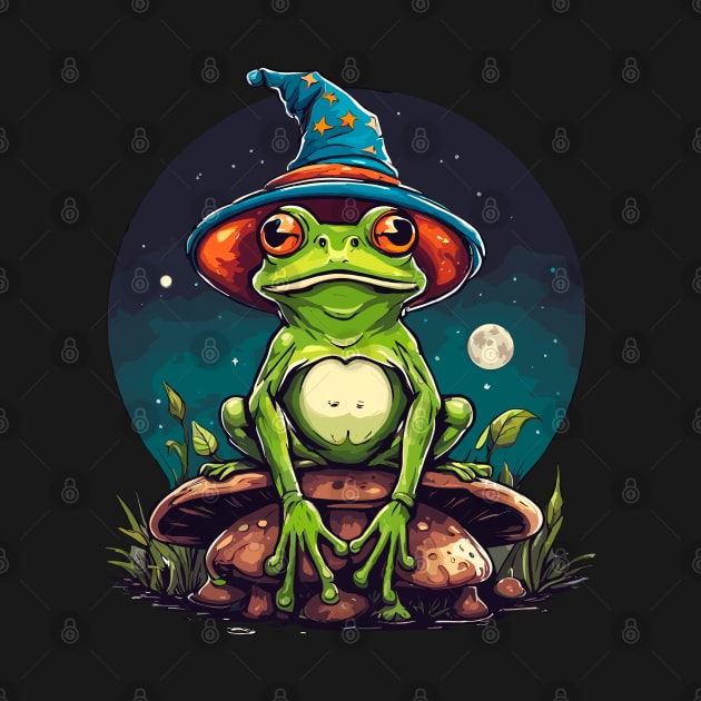 Frog Wizard by Ray Crimson