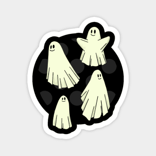 Happy Ghosts Magnet