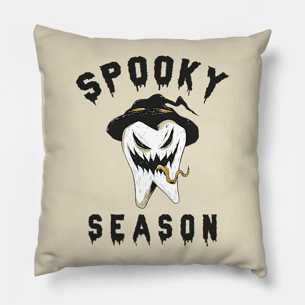 Spooky Season Pillow by Aratack Kinder