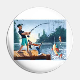 Great Big Fish Story Pin