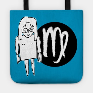 Virgo Zodiac Woman, Girl Birthday Virgo Tote