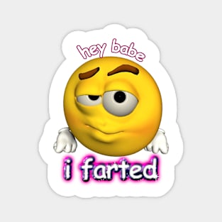 Fart Smiley Magnet