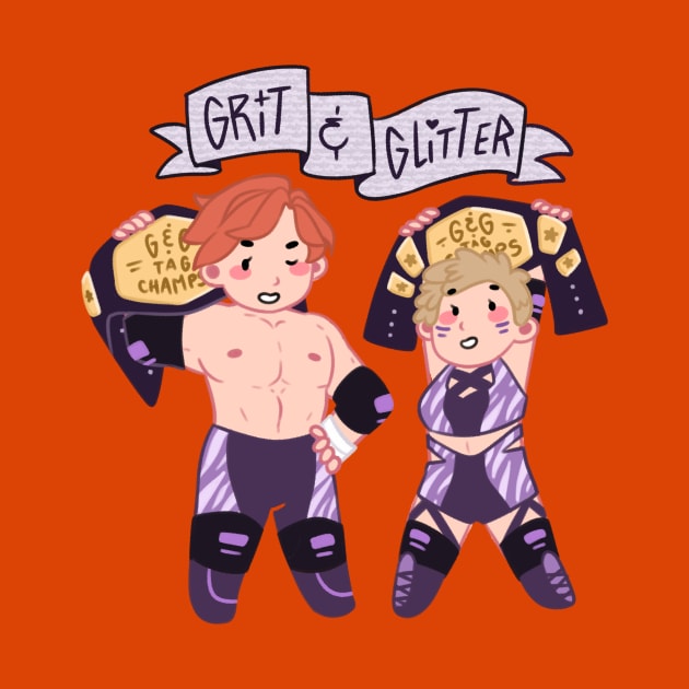 Grit & Glitter Tag Team Champions by Grit & Glitter