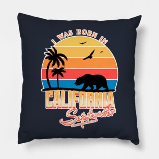 Was born in California September Pillow