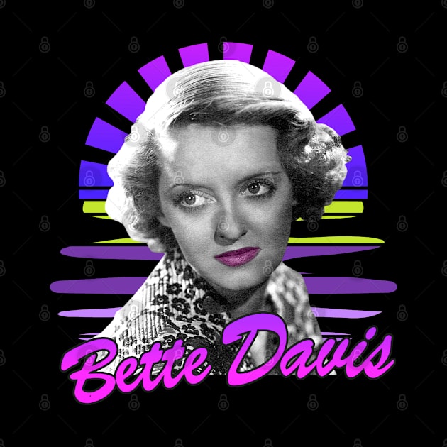 Bette davis / Sunset retro 80s by gulymaiden