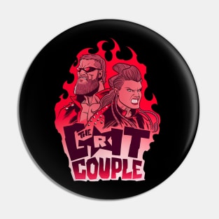 Edge & Beth Phoenix Grit Couple Pin