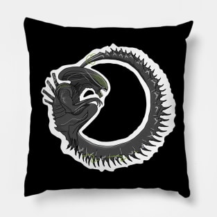 Grid Xenomorph Avp Pillow