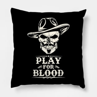 Tombstone Doc Holiday Play for Blood Pillow