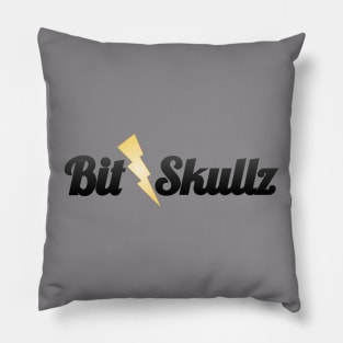 Bitskullz Lightning logo Pillow