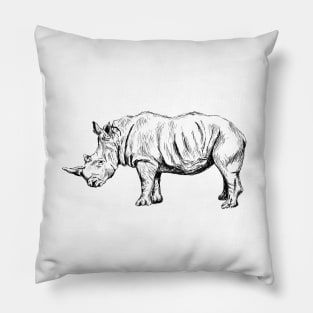 Rhinoceros Pillow