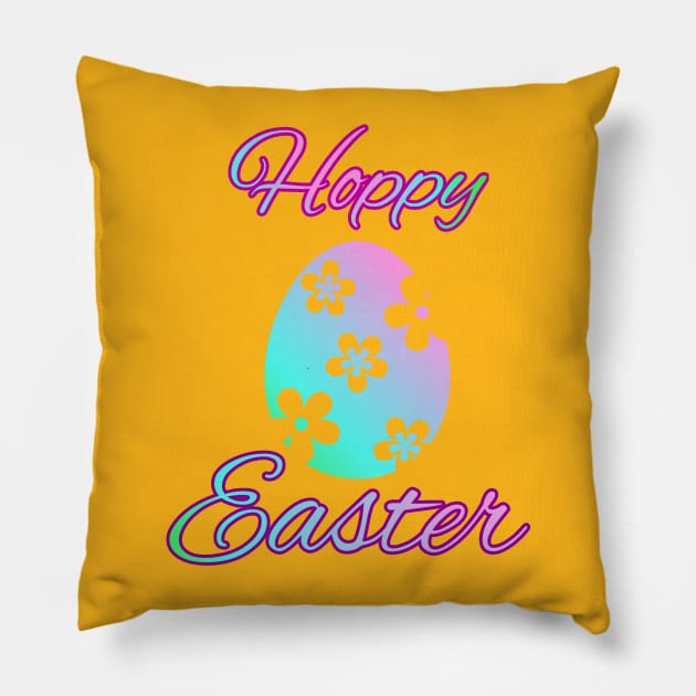 Hoppy Easter Pillow by Courtney's Creations