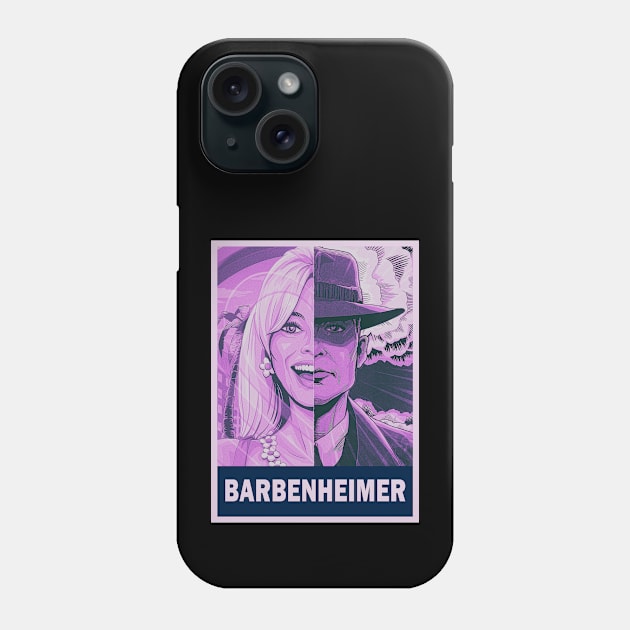 Barbenheimer Phone Case by ActiveNerd