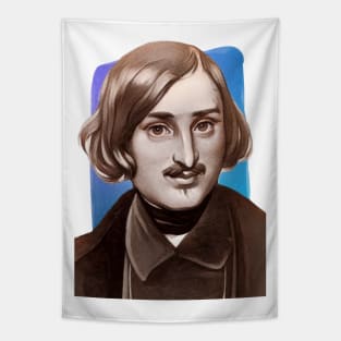 Russian Novelist Nikolai Gogol illustration Tapestry