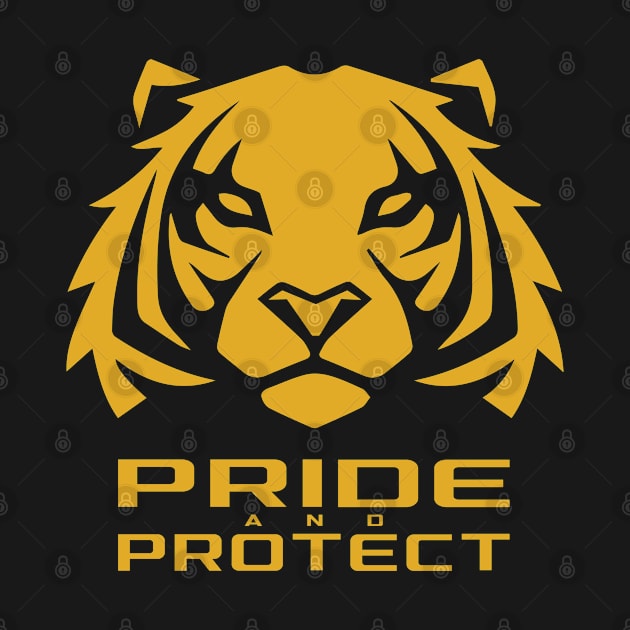 Lion with Pride and Protect Tagline by ActivLife