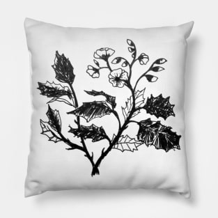 Flower Drawing Pillow