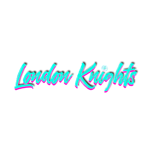 London Knights Title (Blue) T-Shirt