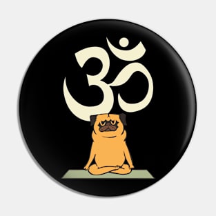 Om Pug Pin