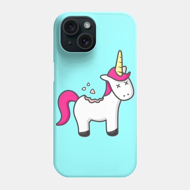 Unicorn Cookie Phone Case by sombrasblancas