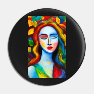 Goddess of Autumn 2 Pin