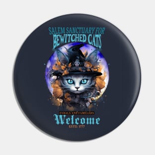 Witchy Cat Pin