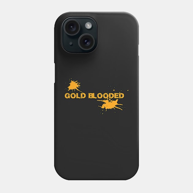Gold Blooded Phone Case by smkworld