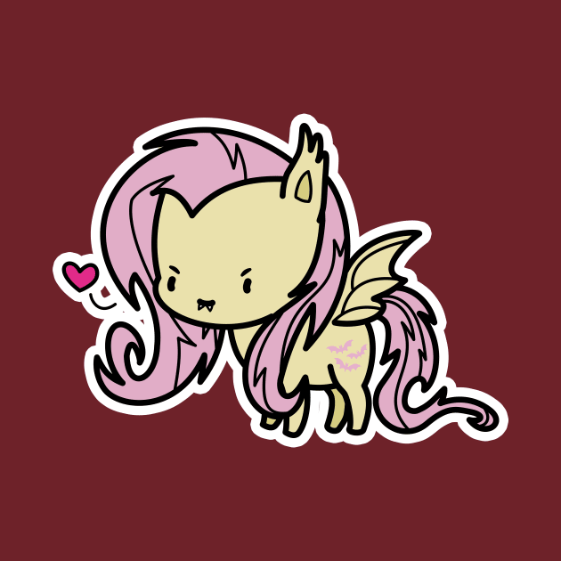 Flutterbat chibi by Drawirm