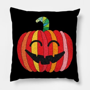 Halloween Pumpkin Pattern Pillow