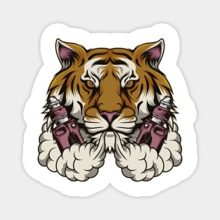 Wild tiger the e cig hunter Magnet