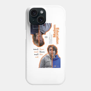 "Modern Education" by Tyler Robinson & John Guarino at Haddam-Killingworth High School Phone Case